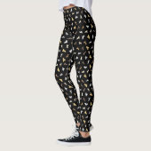 Leggings Chiens courants (petit motif) (Gauche)
