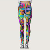 Leggings Chiens de Calico Scotties (Devant)