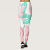 Leggings Chiens de chiots blancs mignons de Westie (Dos)