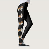 Leggings Chiens de dessin animé mignons Rough Collie Sable (Droite)