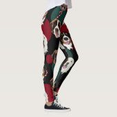 Leggings Chiens de montagne de Noël (Droite)