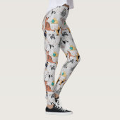 Leggings Chiens Et Chats Cutes Design Motif (Droite)