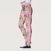 Leggings Chiens Mignons Mèmes (Gauche)
