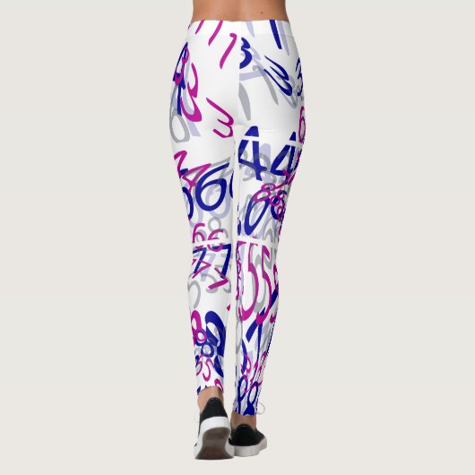 Leggings Chiffres (Dos)