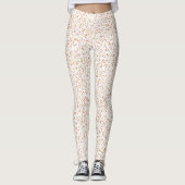 Leggings Chiffres chauds et ensoleillés (Devant)
