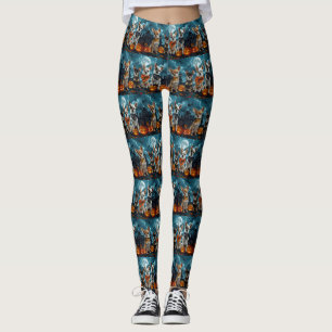 Leggings Chihuahua Halloween Éffrayant