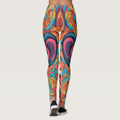 Leggings Chimpanzé fou mignon (Dos)