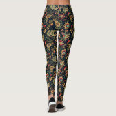 Leggings Chinoiseries Fleur Asiatique - Joli (Dos)