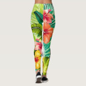 Leggings Chiot mignon au paradis (Dos)