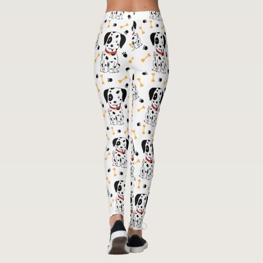 Leggings Chiots dalmate (Dos)