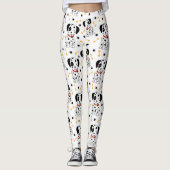 Leggings Chiots dalmate (Devant)