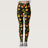 Leggings Chips Guacamole Et Tortilla (Devant)