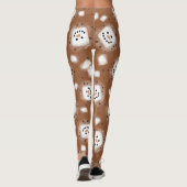 Leggings Chocolat chaud (Dos)