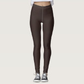 Leggings Chocolat foncé Brown (Devant)