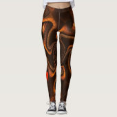 Leggings Chocolat mexicain (Devant)