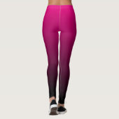 Leggings Choisir une couleur noire Ombre (Dos)