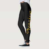 Leggings CHOISISSEZ VOS COULEURS SCOLAIRES Nom Black Gold (Gauche)