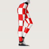 Leggings Choisissez votre couleur À damiers d'érable canadi (Droite)