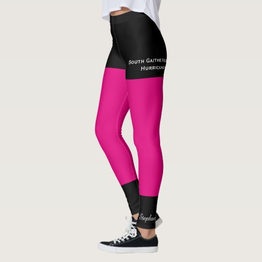 Leggings CHOISISSEZ VOTRE COULEUR, VOTRE Nom, VRAIMENT Racc (Gauche)