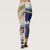 Leggings Choshi dans la province de Simosa par Hokusai (Dos)