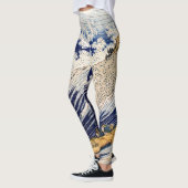 Leggings Choshi dans la province de Simosa par Hokusai (Gauche)