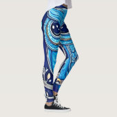 Leggings Chouette à mâchoires (Droite)