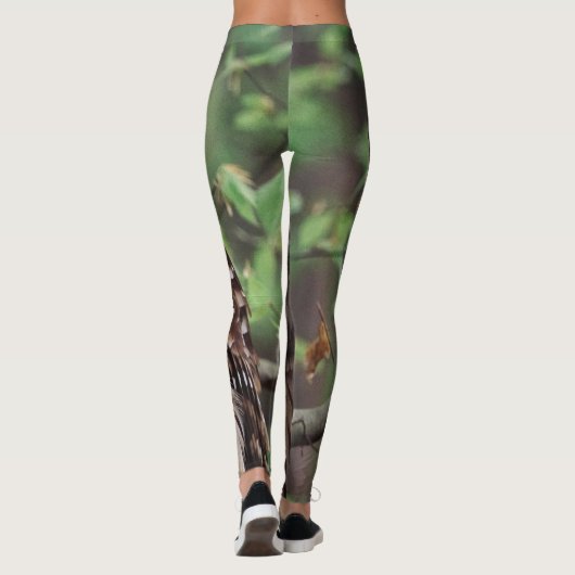 Leggings Chouette barrée (Dos)