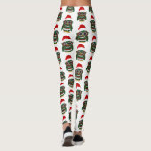 Leggings Chouette de Noël (Dos)