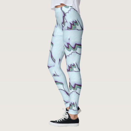 Leggings Chouette des neiges (Gauche)