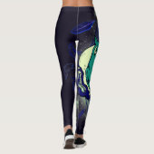 Leggings Chouette et fantôme (Dos)