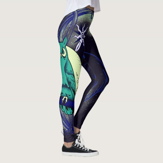 Leggings Chouette et fantôme (Droite)