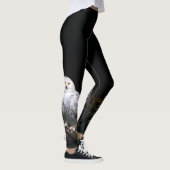 Leggings Chouette hivernale majestueuse (Droite)