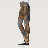 Leggings Chouette Ours Sagesse Force Esprit Maureen Girard (Gauche)