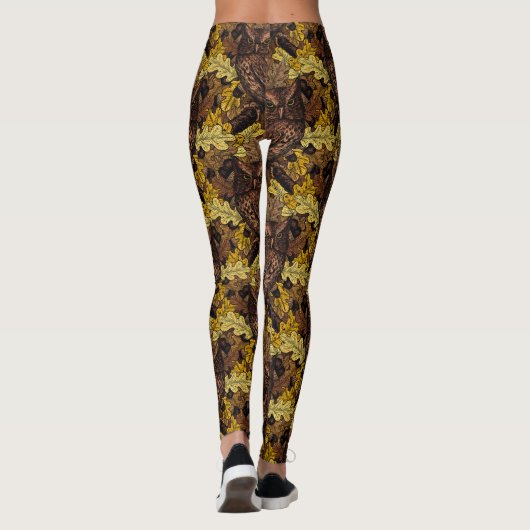 Leggings Chouettes d'automne (Dos)