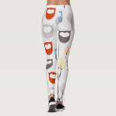 Leggings choux colorés (Dos)