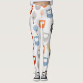 Leggings choux colorés (Devant)