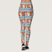 Leggings Chow Chow Winter Wonderland Noël Joie (Dos)