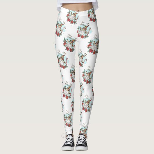 Leggings Christmas Gnomes (Devant)