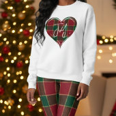 Leggings Christmas Holiday Red & Green Tartan Pattern