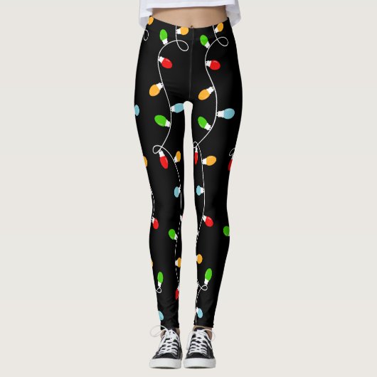 Leggings Christmas Lights (Devant)