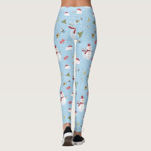 Leggings Christmas Snowman (Dos)