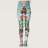 Leggings Christmas Tree (Devant)