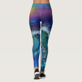 Leggings Chroma Sea Seascape (Dos)