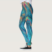 Leggings "Chromisca" - Portrait d'enceinte fluide (Gauche)