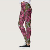 Leggings Chrysanthème rose (Gauche)
