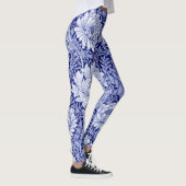 Leggings Chrysanthemum Blue, William Morris (Droite)