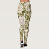 Leggings Chrysanthemum Gold, William Morris (Dos)