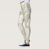 Leggings Chrysanthemum Ivory, William Morris (Gauche)