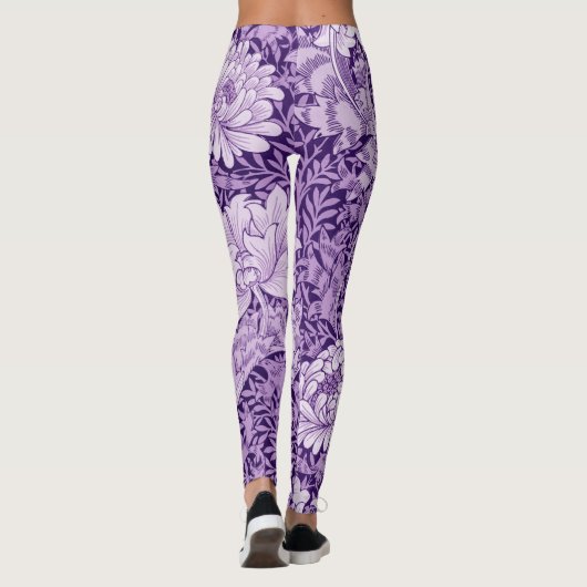 Leggings Chrysanthemum Purple, William Morris (Dos)