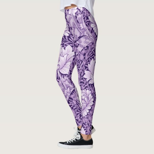 Leggings Chrysanthemum Purple, William Morris (Gauche)